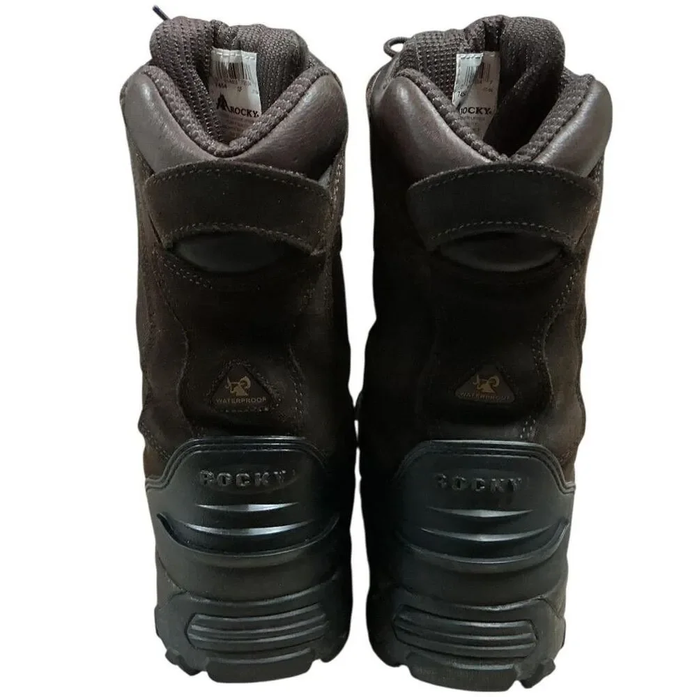 Rocky Boots Mens 10 Brown 12